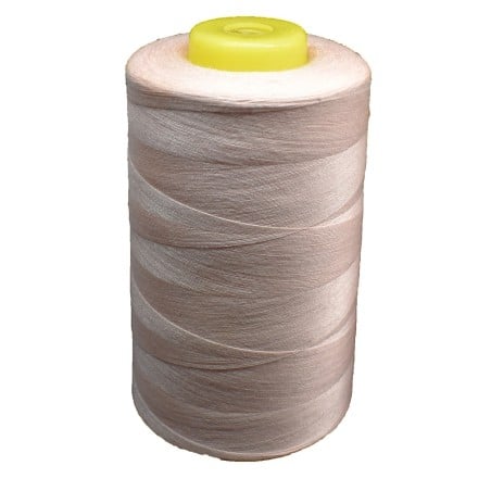 Vanguard sewing machine polyester thread,120's,5000m spool col: Apricot 801